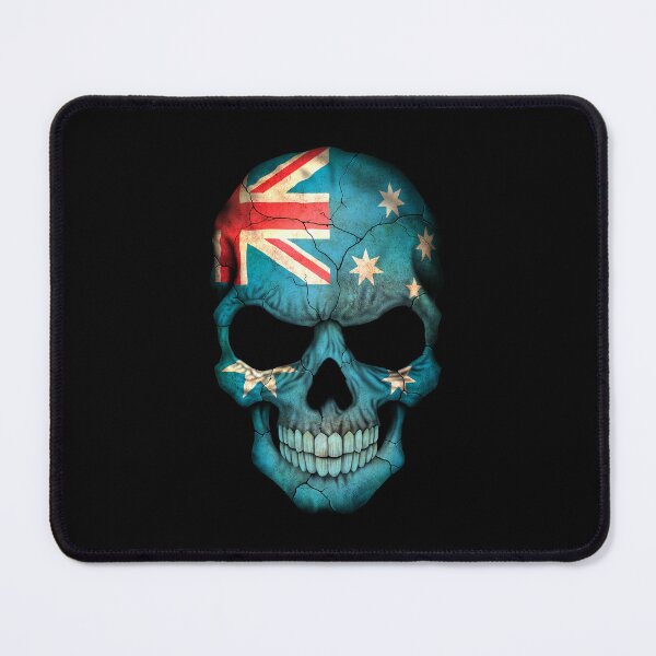 Item preview, Australian Flag Skull designed and sold by JeffBartels.