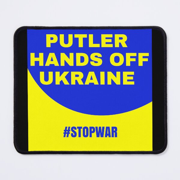 Item preview, PUTLER HANDS OFF UKRAINE, STOP WAR. designed and sold by Wahbastore.