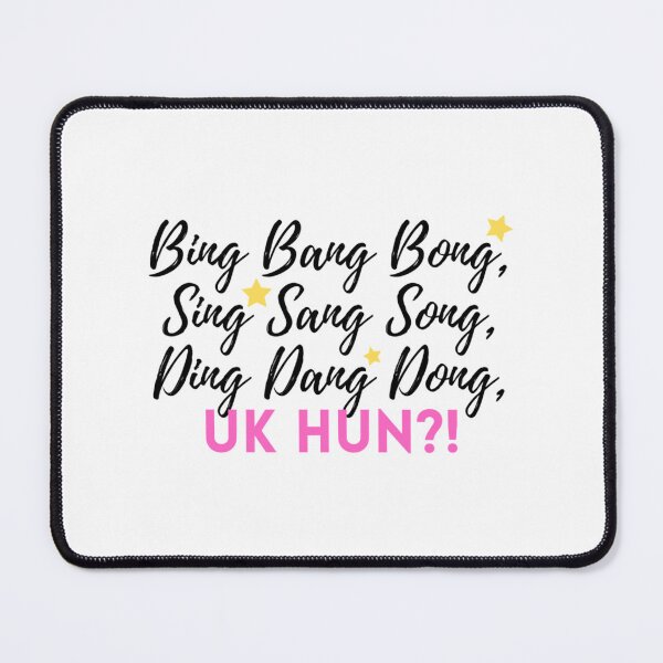 Item preview, Bing Bang Bong Sing Sang Song Drag UK designed and sold by ApparellPrints.