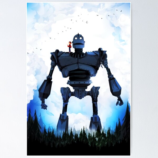 A giant robot posters & prints by Markus Utas