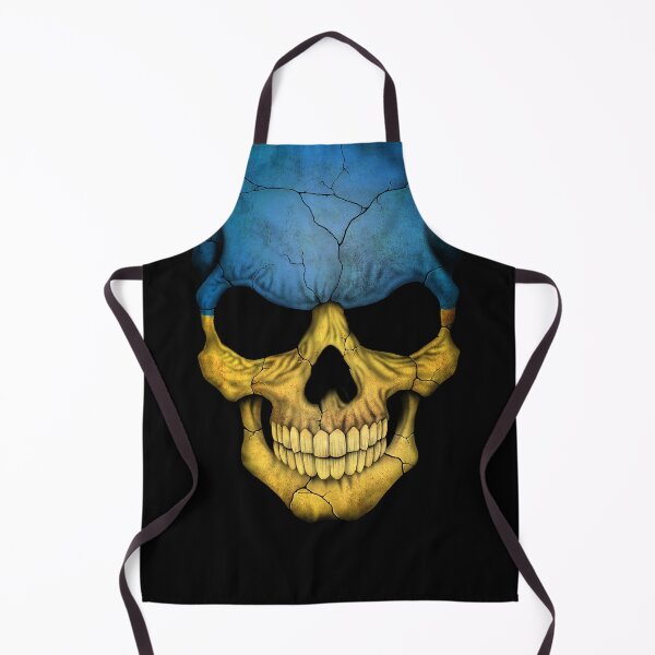 Item preview, Ukrainian Flag Skull designed and sold by JeffBartels.