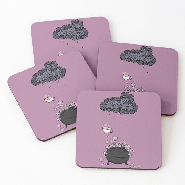 Item preview, Dark clouds, coffee & cauldrons  designed and sold by AnonDragon.