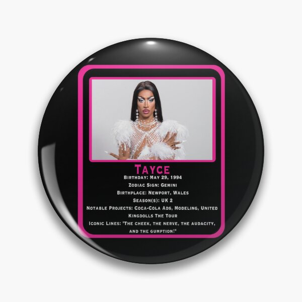 Item preview, Tayce Trading Card   designed and sold by ApparellPrints.