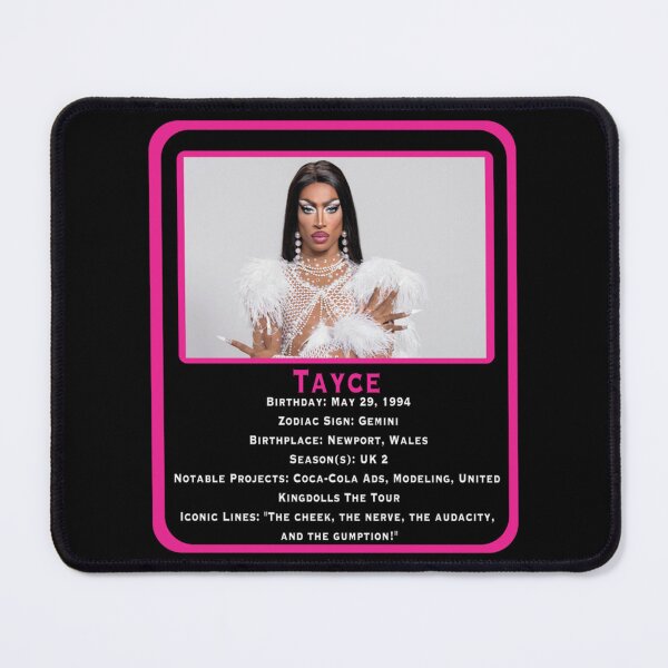 Item preview, Tayce Trading Card   designed and sold by ApparellPrints.