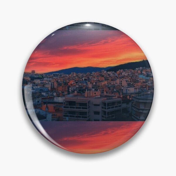 Artikelvorschau, Athen Stadt Scape Sonnenuntergang Fotografie entworfen und verkauft von Artandstonesgr.