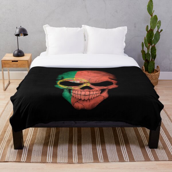 Item preview, Portuguese Flag Skull designed and sold by JeffBartels.
