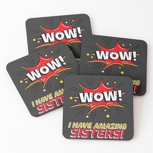 Item preview, WOW! I HAVE AMAZING SISTERS! designed and sold by DoubleDSD.