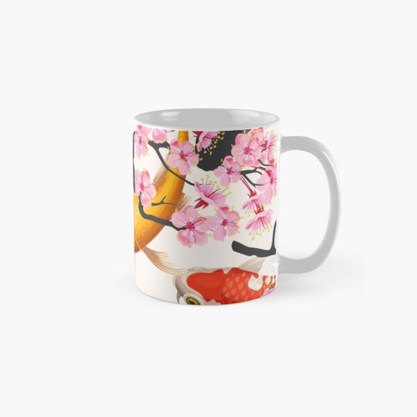 Artikel-Vorschau von Koi-Karpfen mit Sakura Plant, designt und verkauft von DV-LTD.