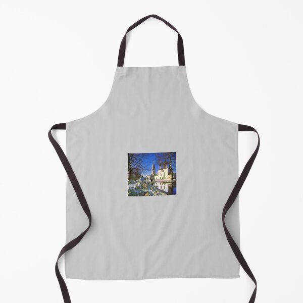 Item preview, Early spring, church and people designed and sold by Rashkin.