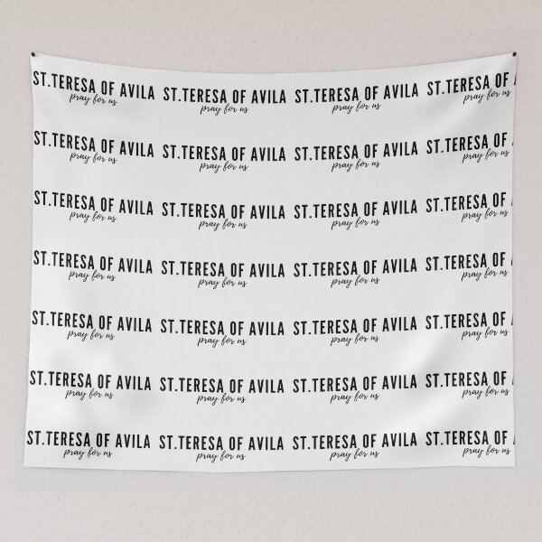 Item preview, St. Teresa of Avila pray for us designed and sold by delborg.