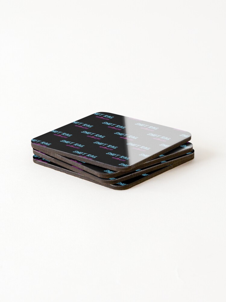 Thumbnail 4 of 5, Coasters (Set of 4), Snot Rag designed and sold by Rally-Girl.