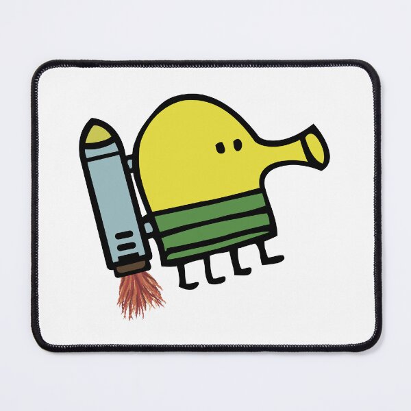 Item preview, Doodle Jump Sticker designed and sold by mlarmon.