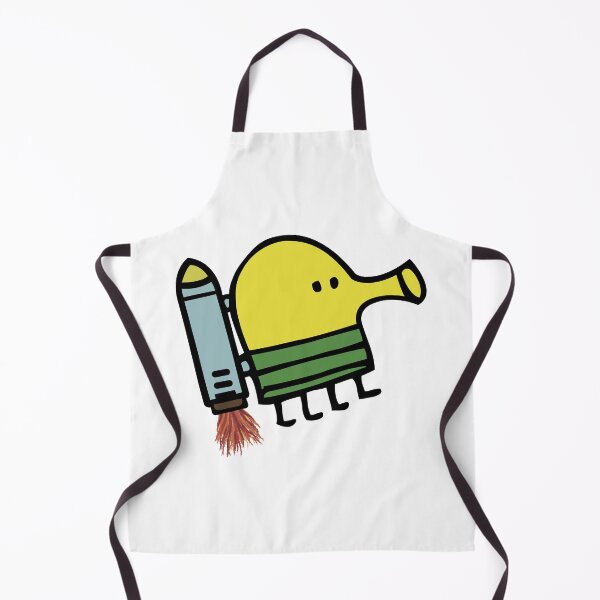 Item preview, Doodle Jump Sticker designed and sold by mlarmon.