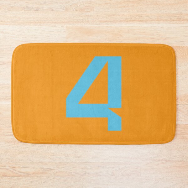Item preview, 4 NOR. Driver Number 2022 Season (Blue/Orange BG) designed and sold by FilipeFerreira.