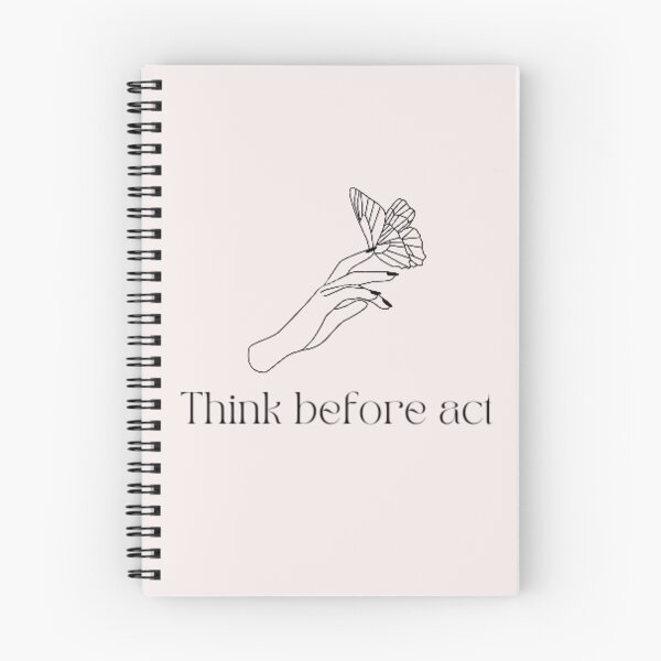 Item preview, Think before act designed and sold by zakbk.