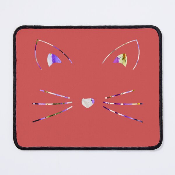 Item preview, Blue cat face designed and sold by cute-cats-world.