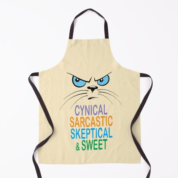 Item preview, Cynical Sarcastic Skeptical and Sweet Cat. designed and sold by studiohfy.