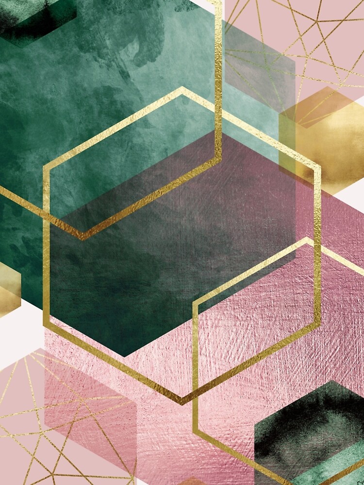 Emerald Green and Pink Geo No 1" A-Line Dress for Sale by UrbanEpiphany |  Redbubble