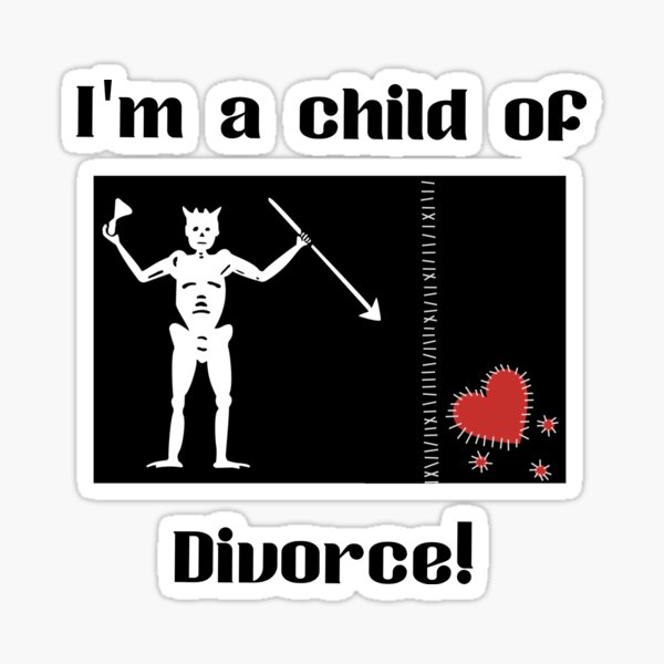 I'm a child of divorce, JT Compher and Tyson Jost Sticker for Sale by  Megan Hulser