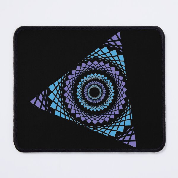 Item preview, Purple, blue, and white triangle designed and sold by BJG1966.