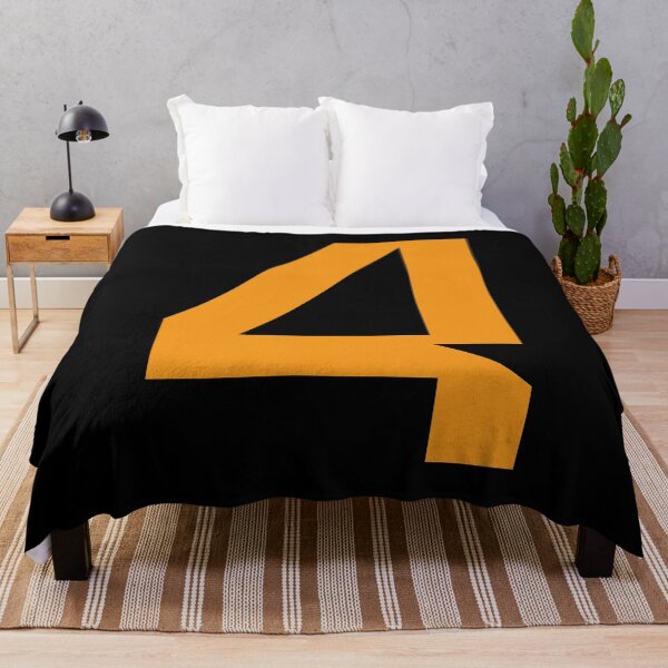 Item preview, 4 NOR. Driver Number 2022 Season (Orange/Black BG) designed and sold by FilipeFerreira.