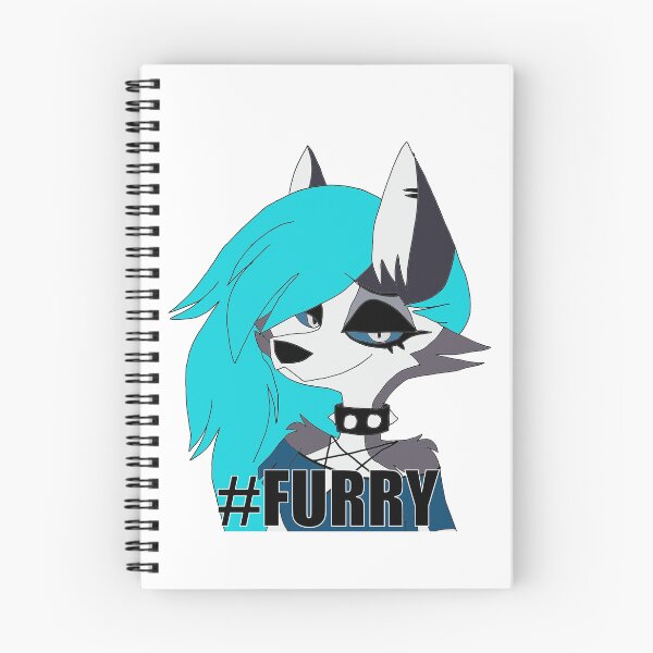 Artikelvorschau, Hashtag Furry entworfen und verkauft von ExperimentNine.