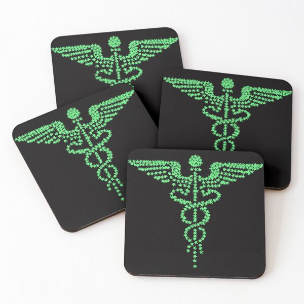 Item preview, THE WEED CADUCEUS Cannatees designed and sold by jmed70.