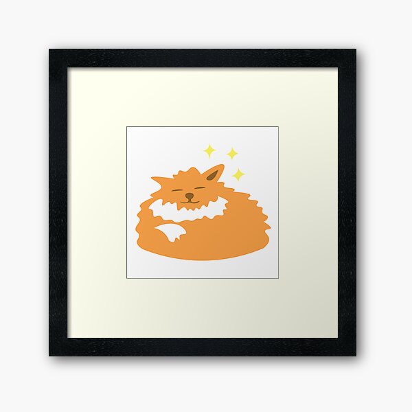 Fancy Fox! Framed Art Print