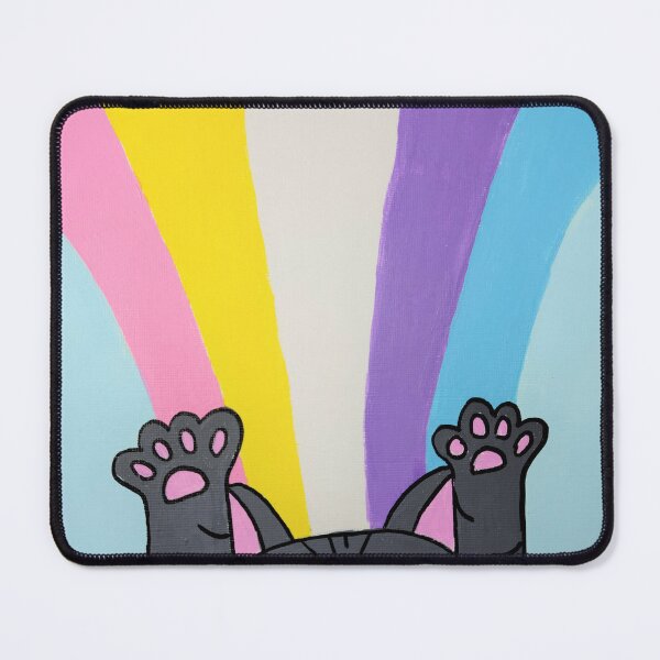 Item preview, Pride Slide Bigender Flag Kitty designed and sold by ChaoticResolve.