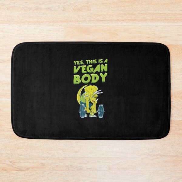 Item preview, This Is A Vegan Body Vegetable Vegetarian Plant Funny Vegan T-Shirt designed and sold by shop   luisant.