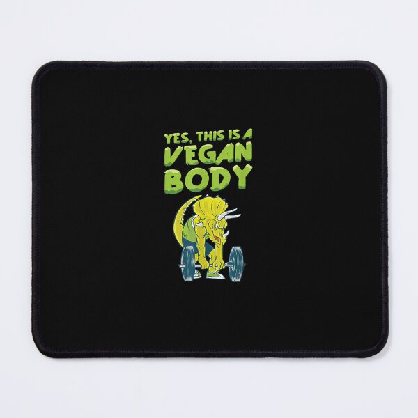Item preview, This Is A Vegan Body Vegetable Vegetarian Plant Funny Vegan T-Shirt designed and sold by shop   luisant.