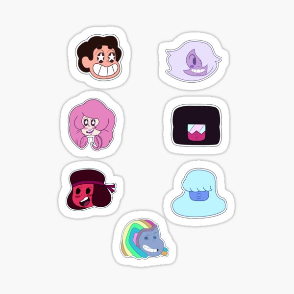 Crystal Gem Points - Steven Universe Sticker Set Sticker