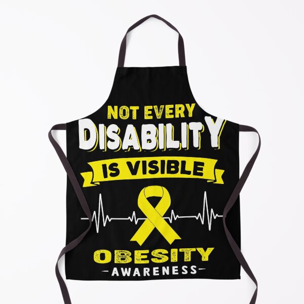 Item preview, Obesity Awareness - Not Every Disability Is Visible designed and sold by RidnerStore.