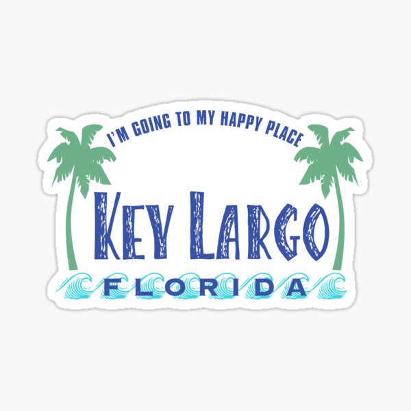 Item preview, Key Largo Florida - Happy Place designed and sold by Futurebeachbum.
