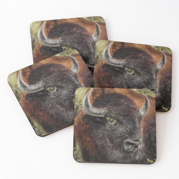 Item preview, Strong and Courageous, Bison, Yellowstone, Dutton Ranch, Rustic  designed and sold by Sarahwadas.