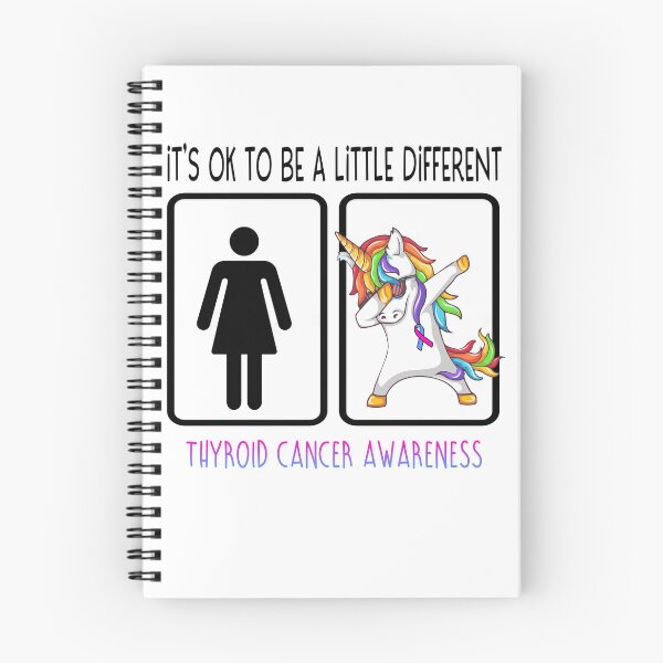Item preview, Thyroid Cancer Awareness - It's Ok To Be A Little Different designed and sold by ArangoaStore.