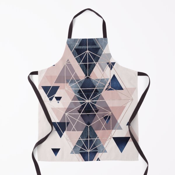Item preview, Blush Navy Geometric designed and sold by UrbanEpiphany.
