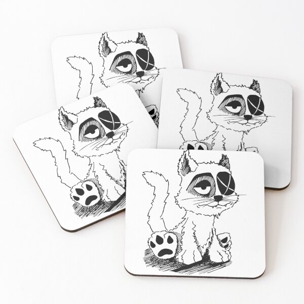 Item preview, eyepatch cat designed and sold by XXgooddeedXX.
