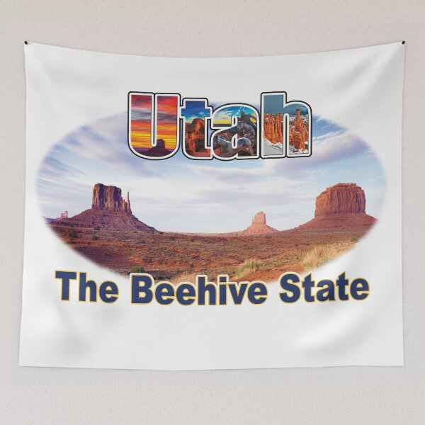 Item preview, Utah - The Beehive State designed and sold by GnuArt.