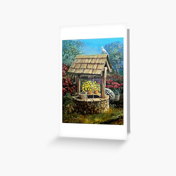 Item preview, The Old Wishing Well designed and sold by artbyzona.