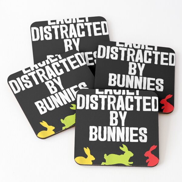 Item preview, Easily Distracted By Bunnies Funny Retro Gift Classic Fans designed and sold by WestoverSpring.