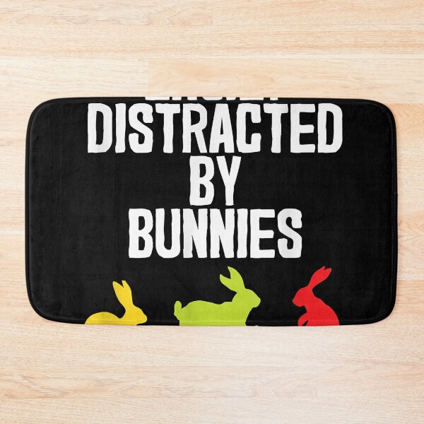 Item preview, Easily Distracted By Bunnies Funny Retro Gift Classic Fans designed and sold by WestoverSpring.