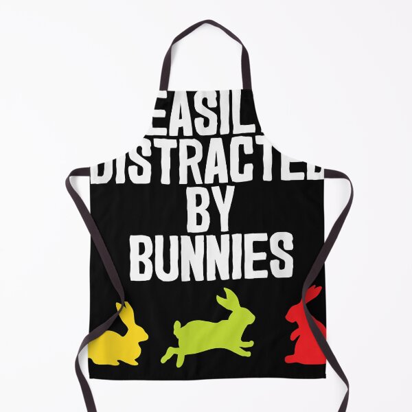 Item preview, Easily Distracted By Bunnies Funny Retro Gift Classic Fans designed and sold by WestoverSpring.