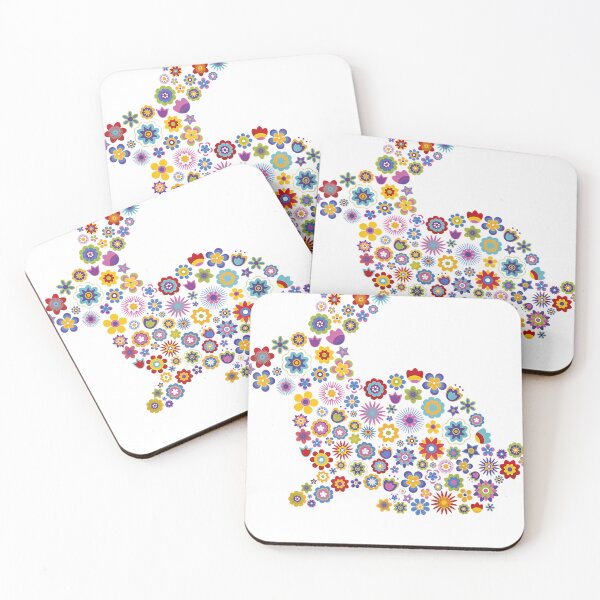 Item preview, Lucky Floral Bunny Girls Women Spring Flowers Connector designed and sold by WestoverSpring.