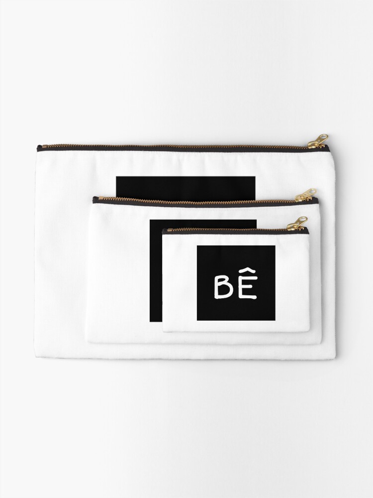Thumbnail 2 of 4, Zipper Pouch, BE Logo 2 designed and sold by theSpaceman01.