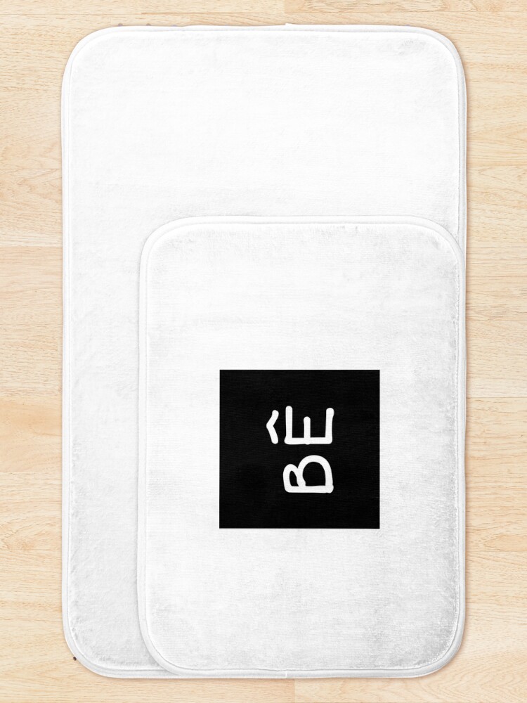 Thumbnail 5 of 6, Bath Mat, BE Logo 2 designed and sold by theSpaceman01.
