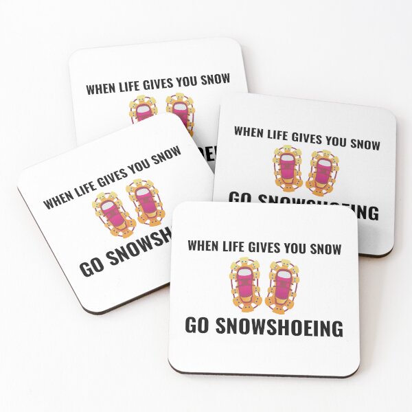 Item preview, Snowshoe Running Hiking Winter Snowshoeing Snow designed and sold by TastefulTees.