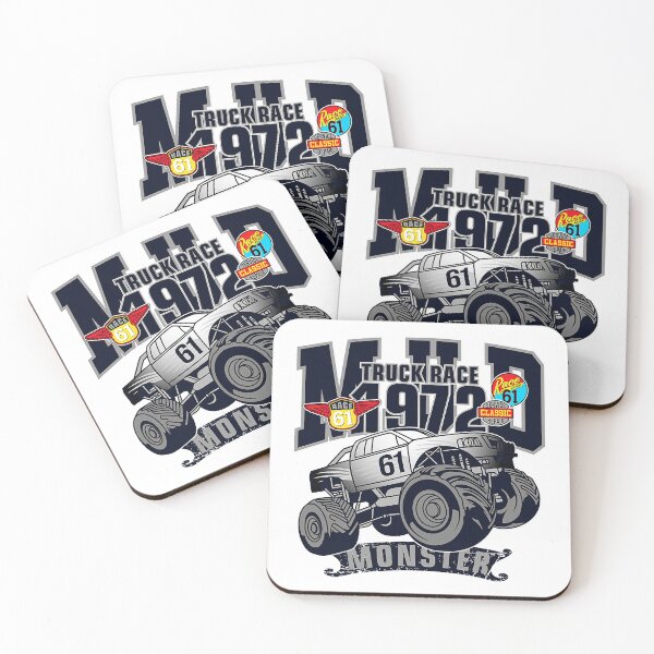 Item preview, Cool Monster Tee shirt, Monster Trucks Rule, Monster Mud Car designed and sold by CabayeJujino.