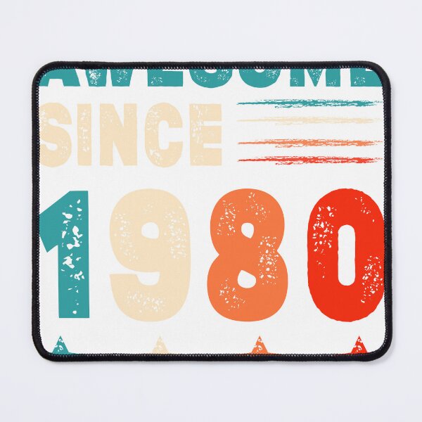 Item preview, Awesome Since 1980 43st Birthday Vintage designed and sold by T-landa.