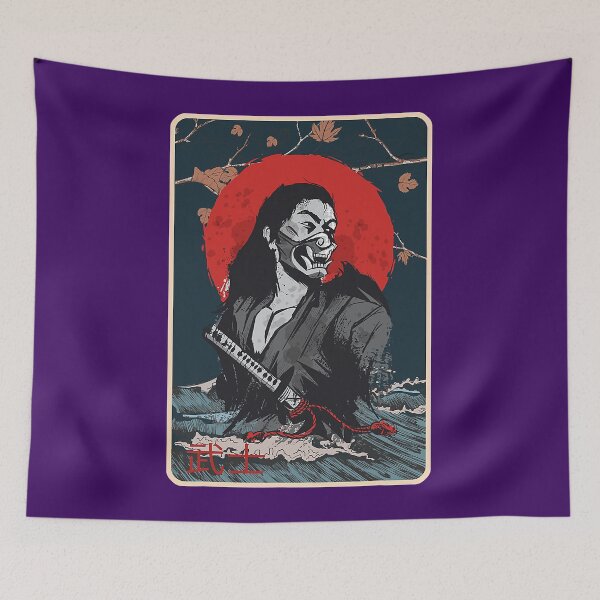 Item preview, Japanese Samurai - Ancient Japanese Culture - Men-yoroi designed and sold by CabayeJujino.